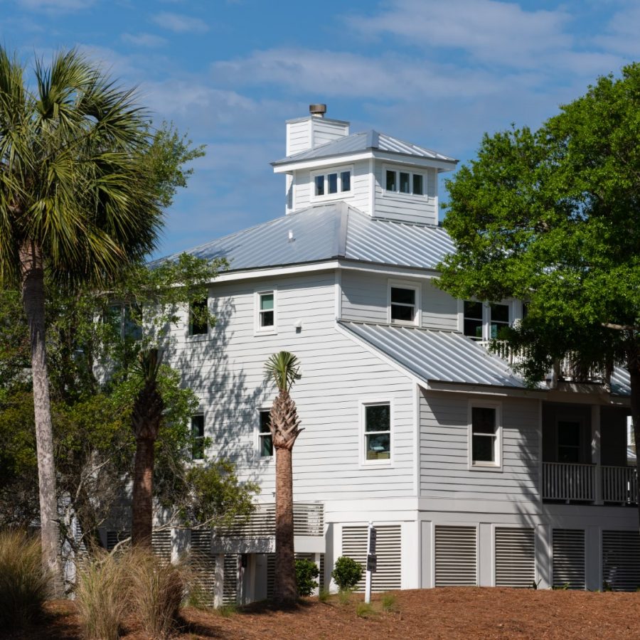 Wild Dunes Resort, South Carolina, USA - April 17, 2022. Luxury vacation luxury rental house at Wild Dunes Resort, Isle of Palms, South Carolina.